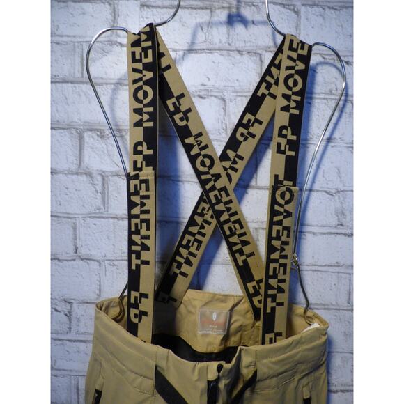 Free People Movement Waterproof Zephyr Ski Snow Bibs in Antelope XS NEW - Picture 4 of 12